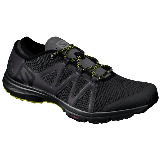 Chaussures Aquatiques Salomon Homme Noir - Salomon CROSSAMPHIBIAN SWIFT - France (6372-ZTXVE)